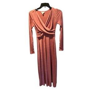 Ripe Maternity Portia Maternity & Nursing Dress in Rouge XS